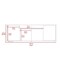Tuhome Prana Tv Stand fot TV's up 60 in. Four Shelves, Two Cabinets With Single Door, Black RLW5600 - alternate 8